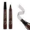 Apooliy Liquid Eyebrow Pen Waterproof Microblading Eyebrow Pencil with a MicroFork Tip Applicator Creates Natural Lookin