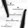 Browluxe Eye Brow Pencil Ultra Thin Precision Eyebrow Pencil Long Lasting Waterproof Eyebrow Makeup Nourishing Brow Defi