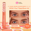 Grande Cosmetics GrandeBROW 2in1 Tinted Brow Gel Brow Enhancing Serum for Thicker DarkerLooking Eyebrows Shape Fill Brow