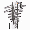 The BrowGal Eyebrow Pencil with Spoolie Built in Sharpener Shade 01 Black Waterproof Buildable Brow Pencil with Hair Lik