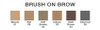 Jolie Brush on Brow Pressed Eye Brow Powder Dark Brown