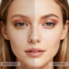 HeyBeauty 2 Pack Eyebrow Pencil Waterproof Eyebrow Makeup with Dual Ends Professional Brow Kit with Eyebrow Brush Light
