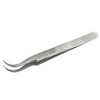 Vetus Tweezer Non-magnetic Stainless Steel Curved Slant Tip Eyelash Eyebrow Tool ST-15 online at globaldelivered