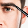 Gentlehomme Mens 2in1 Eyebrow Brush Pencil Shape Define Fill In UltraThin LongLasting Black Vegan 2 Pencils