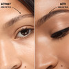 Brow Bar To Go by Gerard Cosmetics Medium to Ebony Eyebrow Trio Kit with Brow Powder Brow Wax and Angled Brush Eyebrow P