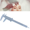 Vernier Caliper Eyebrow Stencil Reusable Permanent Eyebrow Positioning Ruler for Makeup Measuring