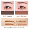 Longlasting Waterproof Tattoo Tint Creates Natural Looking Brows Super Soft Applicator PASSIONCAT 2X Eyebrow Tint No1 Da