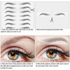 Maitys 12 Sheets 108 Pairs 4D Hair Like Waterproof Eyebrow Tattoos Stickers Temporary Transfer Brows Decal Peel off Fake
