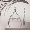 Staleks Pro Cuticle Trimmer Professional Stainless Steel Cuticle Nipper with Sharp 5mm Blade Durable Manicure and Pedicu