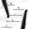 Browluxe Eye Brow Pencil Ultra Thin Precision Eyebrow Pencil Long Lasting Waterproof Eyebrow Makeup Nourishing Brow Defi
