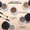 Milani Stay Put Brow Color Dark Brown 009 Ounce Vegan CrueltyFree Eyebrow Color that Fills and Shapes Brows