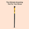Mina Brow BrushPremium Angled Eyebrow Brush For Powder Henna Cream Tint Makeup Gel Lamination Wax