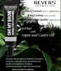 Revers Cream Hair Dye with Argan Oil and Castor Oil Eyelash and Eyebrow tint Black Color
