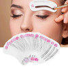24 PCS Eyebrow Shaping Stencils Kalolary Eyebrow Grooming Stencil Kit Shaping Templates DIY Tools for Eyebrows Shaping
