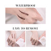 Music Flower Eyebrow Pencil Double Ended Waterproof Natural Brow Enhancing Pen Long lasting Eye Makeup Pack of 1 Black
