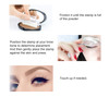 Boobeen Eyebrow Seal Stamp Powder Waterproof 3 Seconds Eye Make Up Nature Coloring Kit Creates Natural Looking Brows for