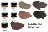 Jolie Waterproof Indelible Gel Brow Liner Definer Dark Brown