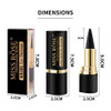 Aaiffey 2Color Gel Eyeliner Set QuickDry Cream Eyeliner Waterproof SmudgeProof LongLasting Matte Finish 01 Silver 03 Bro