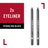 Rimmel Scandaleyes Waterproof Kohl Kajal Liner Black 004 Ounce Pack of 2