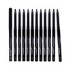 Nabi Retractable Waterproof Eyeliner Pencil 12Pack SmudgeProof LongLasting Hypoallergenic Professional Makeup Eyeliner f