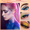 Colorful Liquid Eyeliner Set 10 Colors Metallic Shimmer Glitter Eyeshadow Long Lasting Waterproof Sparkling Eyeliner Eye