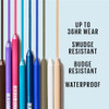 MAYBELLINE New York Tattoo Studio LongLasting Sharpenable Eyeliner Pencil Glide on Smooth Gel Pigments with 36 Hour Wear