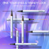 zeesea Colorful Waterproof Tip Liquid EyelinerWaterproof Formula Eye Liner Makeup6 Color Choose