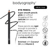 Bodyography Cream Eye Pencil Black Walnut Dark Brown Wooden Eyeliner for Eyes Eyebrows LongLasting CrueltyFree Coconut O
