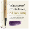 Liquid Eyeliner Hypoallergenic Eyeliner with Fine Brush Tip LongLasting Waterproof Eye Liner CrueltyFree Vegan Hypoaller