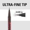 Heroine Make by KISSME Liquid Eyeliner Pen with UltraFine 01mm Tip Waterproof Eyeliner for Sensitive Skin Cat Eye Liner