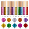 Ownest 10 Colors Liquid Glitter Eyeliner Set Metallic Shimmer Glitter Eyeshadow Long Lasting Waterproof Shimmer Sparklin