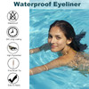 LAIKME Glitter Eyeliner Liquid Sliver Glitter Eyeliner Longlasting Waterproof QuickDrying High Pigment Shimmer Metallic