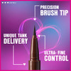 wet n wild Mega Last Breakup Proof Liquid Eyeliner UltraFine Brush Waterproof 16Hour LongLasting Wear CrueltyFree Vegan