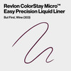 REVLON ColorStay Micro Easy Precision Liquid Eyeliner Waterproof Smudgeproof Longwearing with Felt Tip Applicator 303 Bu