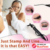 The Flick Stick Winged Eyeliner Stamp For Quick and Easy Cat Eye Makeup SmudgeProof Waterpoof Eye Liner Cat Eye Stencil