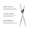 Fashionwu White Eyeliner Pencils Professional Use as Highlighter Soft Waterproof LongLasting Eyeshadow Eye Brightener Be