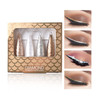 LAMUSELAND 4 Colors Liquid Glitter Eyeliner Metallic Shimmer Diamond Mermaid Eyeshadow Waterproof Long Lasting Sparkling