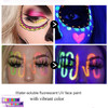 MEICOLY 2 Packs Water Activated Eye Liner PaletteNeon Face Paint Colored Retro Hydra LinerWater Activated EyelinerMatte