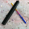 ANZKA 50 Pcs Eyeliner Packaging Boxes 59x059x059 Inch Twist Pen Wrapping Box Black Matte Nail Oil Pen Package Boxes