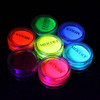MEICOLY Water Activated Eyeliner UV Reactive Hydra Eyeliner7 Cakes Graphic Eye Liner for Adult and Kids Glow Blacklight
