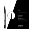 Pippa of London Eyeliner Pencil in Black CrueltyFree QuickDrying Waterproof Smudgeproof Long and Flexible Tip for Precis