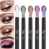 Aaiffey 5PCS Eyeshadow Stick Bright Light ShimmerNautral Cream Eyeshadow Pencil Hypoallergenic Eyeshadow Waterproof Long