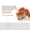 Honeybee Gardens PowderColors Clean Mineral Eye Shadow in Sedona Shimmery Bright Copper Versatile Portable SkinFriendly