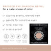Honeybee Gardens Pressed Powder Eye Shadow Single REFILL Cameo Matte Warm Pale Rose LongWearing Creaseproof Mineral Colo
