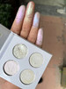 SZDYM 4 Colors Pigmented Eyeshadow Palettecosmetic duochrome Matte eyeshadowCreamy Texture Blendable Natural Colors Long