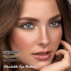 FOCALLURE 3PCS Cream Eyeshadow Stick SetsMatte and Shimmer Eye Brightener Light to Dark Pink PencilLong Lasting Eye Shad