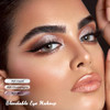 FOCALLURE 3 Pcs 2 in 1 Eyeshadow and Eyeliner Pen Shimmer Eye Shadow Pencil High Pigmented Eyeshadow Highlighter Eye Lin