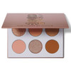 Juvias Place Palette The Sweet Pinks Deep Fuchsia Soft Sweet Pink Shades of 6 Pressed Pigments Palette Professional Make