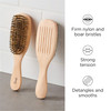 Diane Reinforced Boar Bristle Wave Brush for Men and Barbers  Hard Bristles for Thick to Coarse Hair  Use for Detangling, Smoothing, Wave Styles, R online at globaldelivered