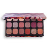 Revolution Beauty Forever Flawless Eyeshadow Palette 18 Pigmented Shades Nude Warm Pressed Powder Mattes Shimmers Glitte